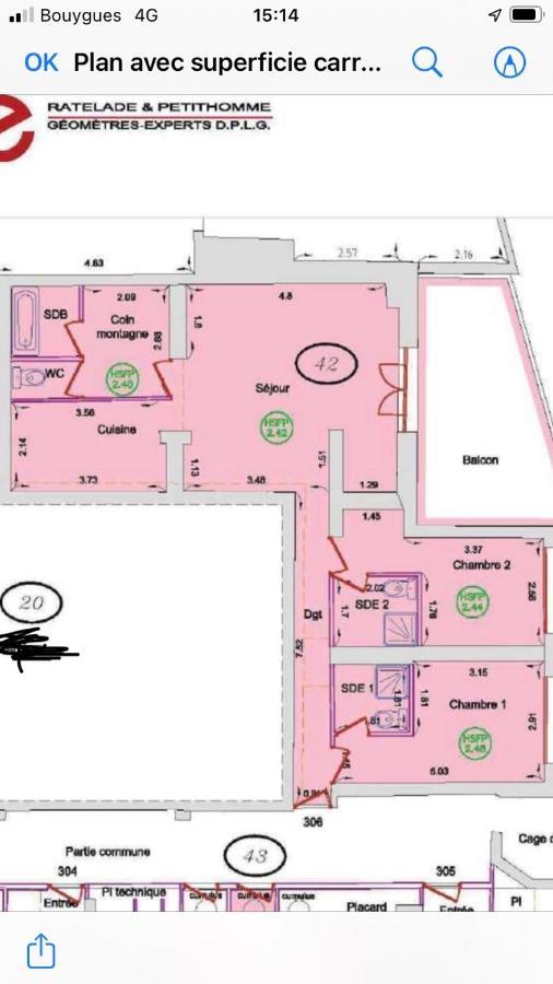 לס דה-אלפס Label Or Appartement Spacieux Proximite Pistes מראה חיצוני תמונה